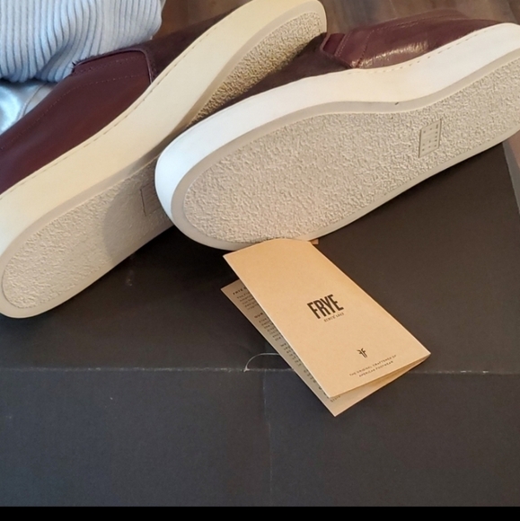 FRYE LEYNA BORDEAUX SHOES - Picture 6 of 10